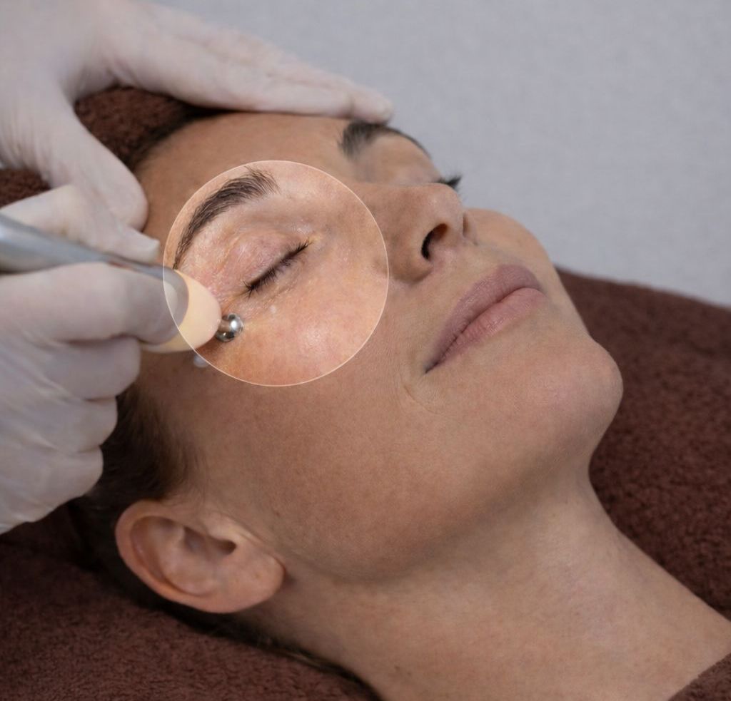 Radiofréquence contours des yeux